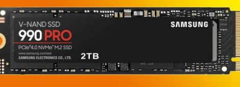 三星990 Pro是市场上最快的PCIe4游戏SSD之一